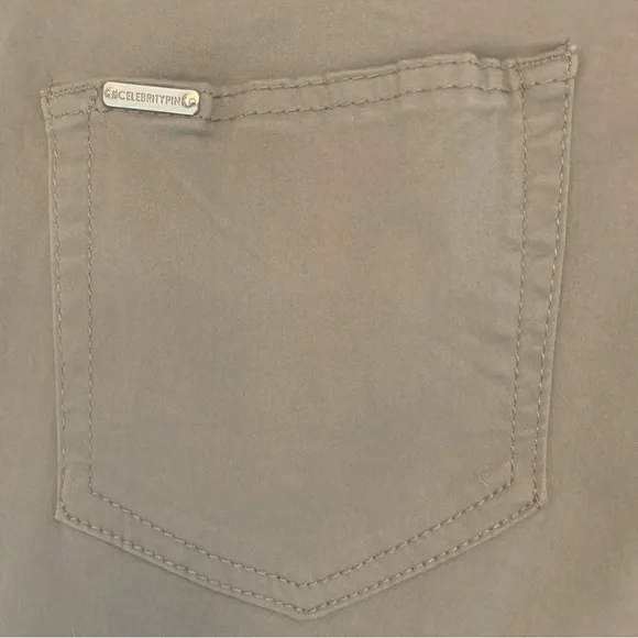 Celebrity Pink Size 11/30 Olive Color Jeans NWT - Picture 8 of 11